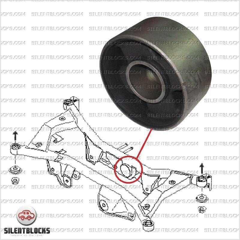 Silentbloc Support Diff Rentiel Arri Re X Trail T Silent Blocks