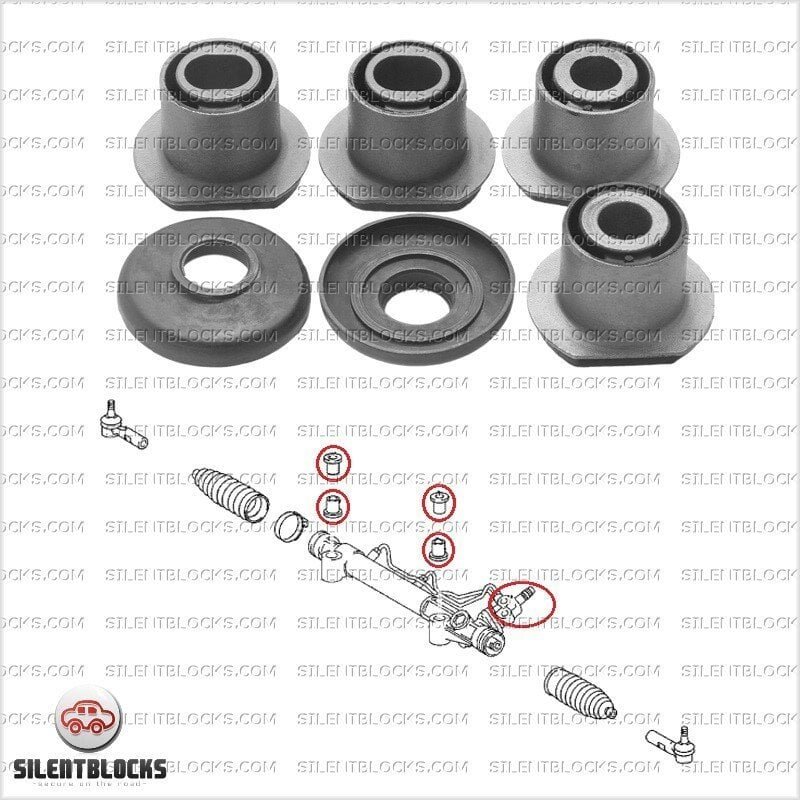 Silentblocs Boitier Cr Maill Re De Direction Hilux Silent Blocks