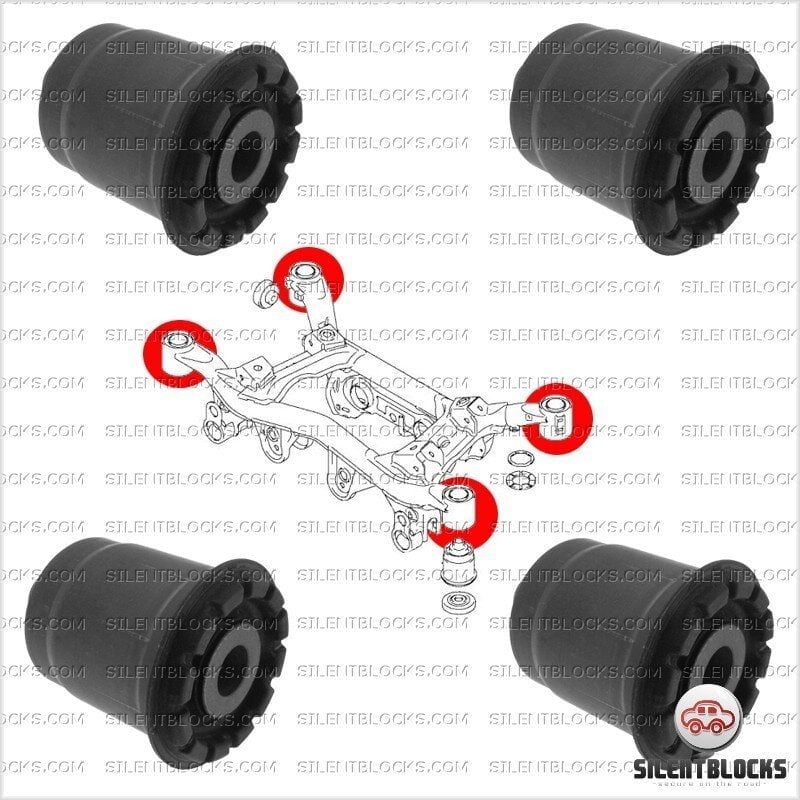 Étrier De Frein Arrière Gauche GH-453910V Pour Renault Master II, Opel Movano, Nissan Interstar - Fonte, Piston 42 Mm