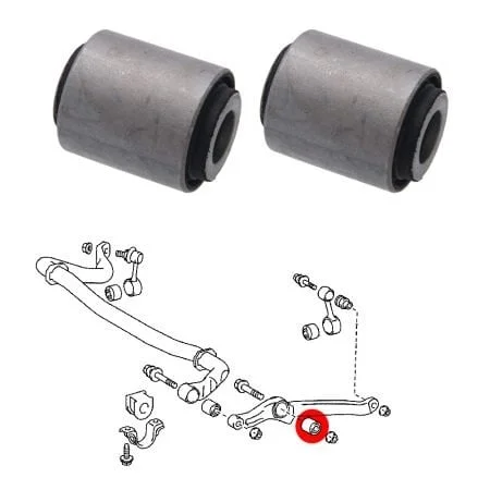 Front arms bushesfor Toyota Landcruiser