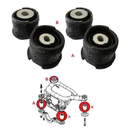Boccole della traversa posteriore BMW X3 E83