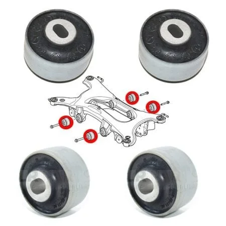 Bujes soporte diferencial para Freelander II, Evoque