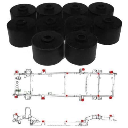 Kompletter Satz Chassiserhöhung für Nissan Patrol GR Y60 (5cm)