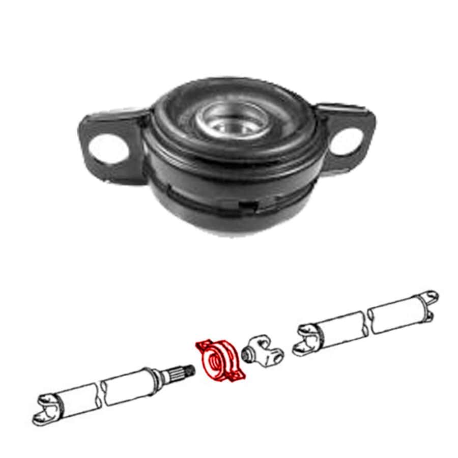 Support Transmission Volvo 940 960 Palier Support De Cardan Pour Volvo 740,  760, 780, 940, 960, S90 - Réf. 1340501 Palier Cardan Volvo