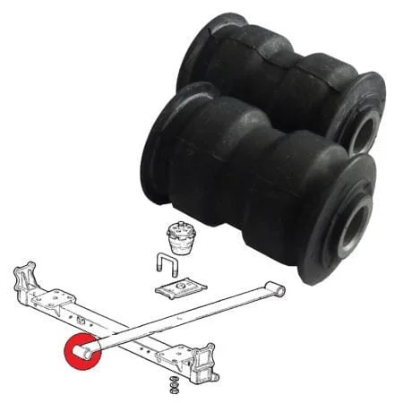 Silentblock per molle a balestra posteriori per Fiat Ducato, Boxer, Jumper