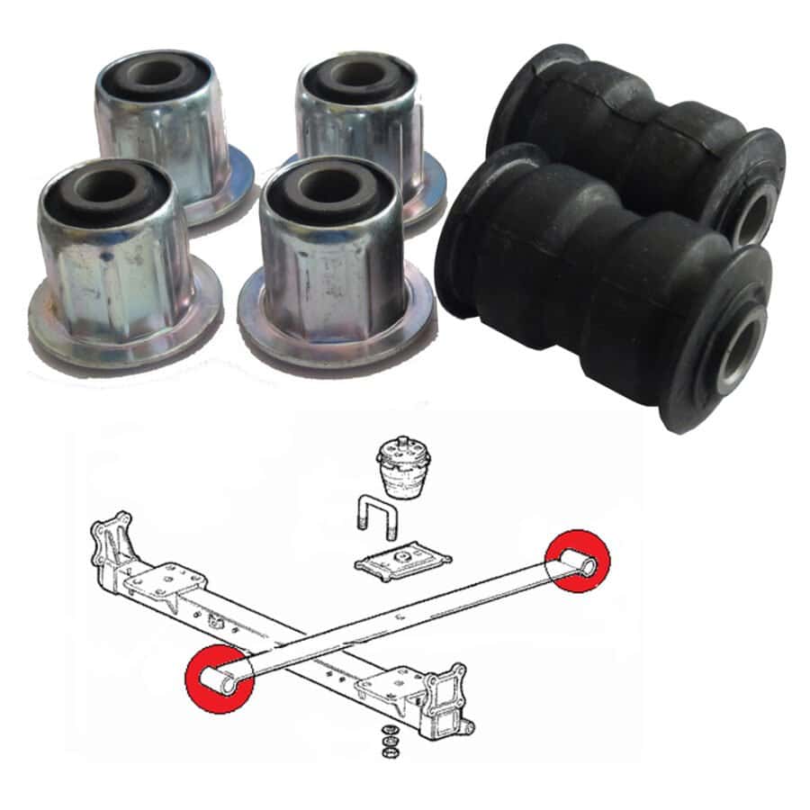 Ressorts Auxiliaires Air Arrière Fiat Ducato Jumper Boxer 2006+ | Kit