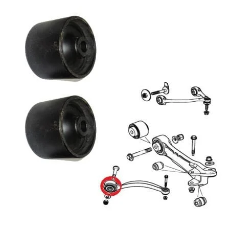 Silenziatori per bracci di controllo anteriori per Jaguar S-Type CCX, XJ X350/X358