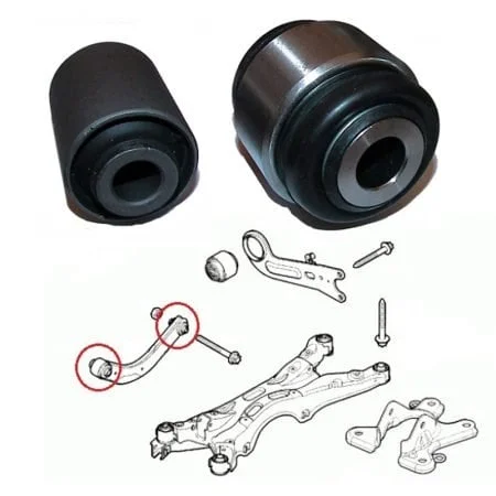 Silentblocs de bras oscillant supèrieure arrière, Vectra C, Signum, Saab 9-3, Fiat Croma