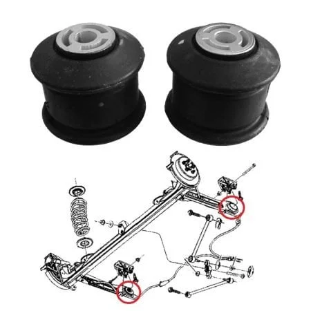 Silentblocks de eje trasero para Chrysler PT Cruiser