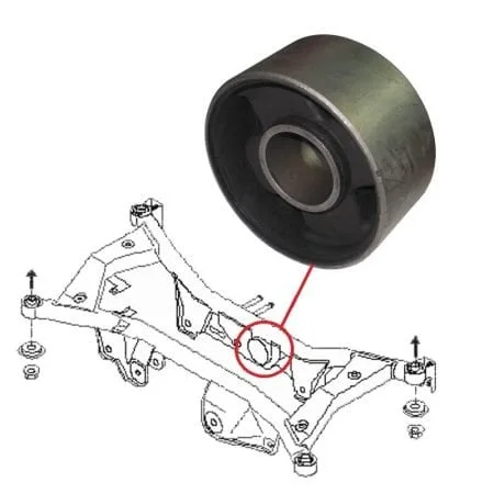 Supporto del differenziale posteriore Silentblock, X-Trail T30