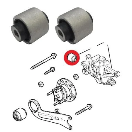 Silentblock per assali posteriori Opel Signum, Vectra C, Saab 9-3, Fiat Croma
