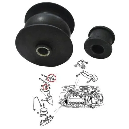 Buchsen der rechten Motorhalterung für Rover 200, 400, 600, Landrover Freelander