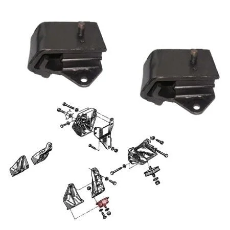 Soportes de motor izquierdo y derecho para Renault Trafic I