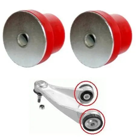 Kit de reparación de horquilla delantera de poliuretano para Alfa 147, 156, 166, GT