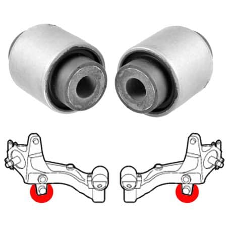 Achsschenkel hinten buchsen für Alfa Romeo Giulietta