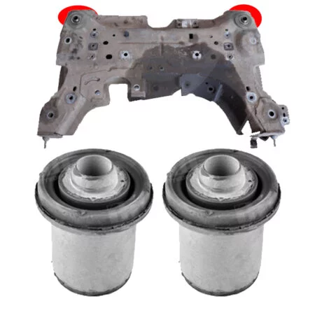 Front subframe bushes for Renault Laguna III