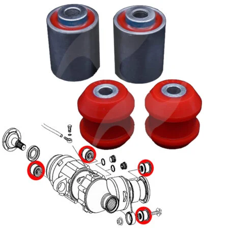 Vito (W639), Sprinter (W906) gearbox mount bushes