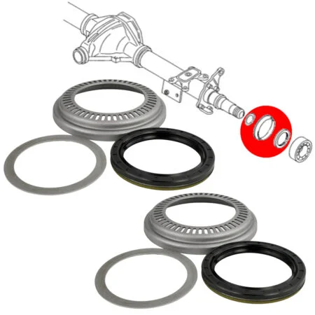 Kit of bushings, seals and bearings, for rear axle VW Crafter 30-35 30-50