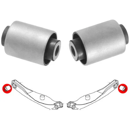 Rear arms bushes, Insignia A, Saab 9-5, Malibu