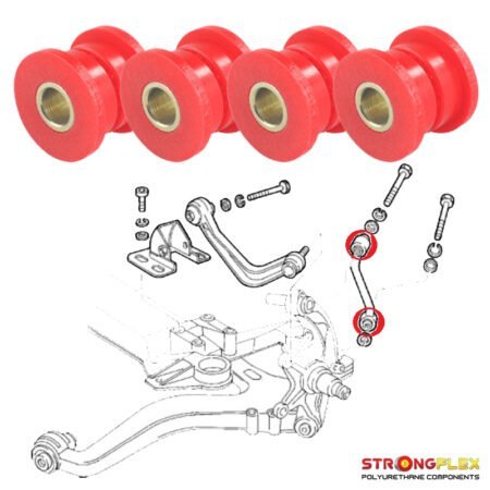 Silentblocs des tiges arrières, Alfa Romeo 166