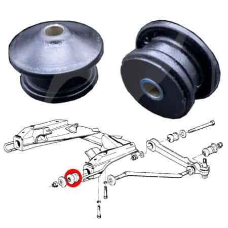 Buchsen für Vorderachsen, BMW Serie 5 E12, Serie 6 E24