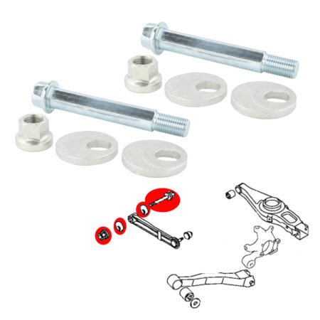 kit boulons excentriques pour réglage du camber des bras, Pajero IV