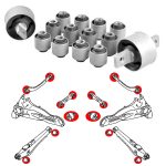 Kit casquillos de goma suspensión trasera, ASX, Lancer VIII, Outlander II/III