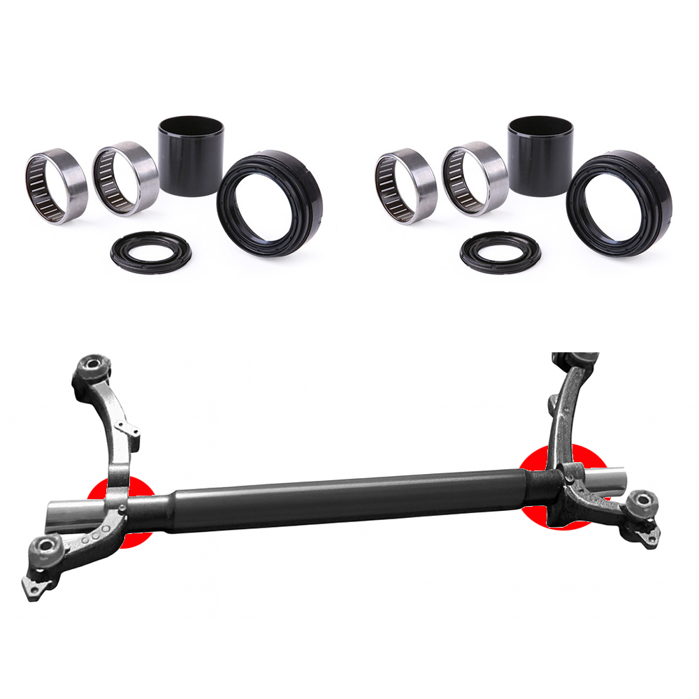 roulement essieu arriere Saxo Peugeot 106 Kit réparation avec roulements pour essieu arrière, Citroen AX, Saxo, Peugeot 106 – Image 1