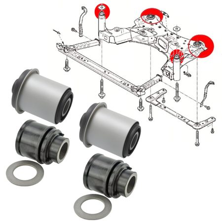 Silentblocs du berceau moteur, Fluence, Megane III, Scenic III