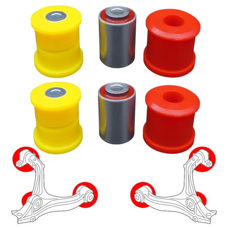 Silentblocs des bras inférieurs avant, Jeep Grand Cherokee III, Commander