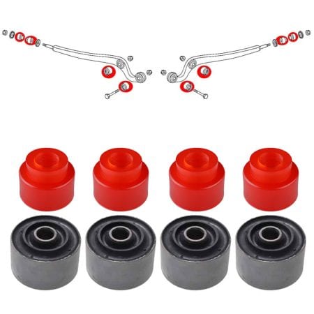 Silentblocks sui bracci anteriori, Classe G 460, 461, 463